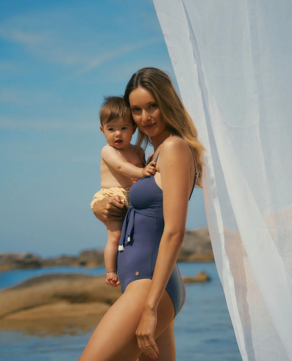 Bloomer de bain bébé Marty - Jaune - Image 3