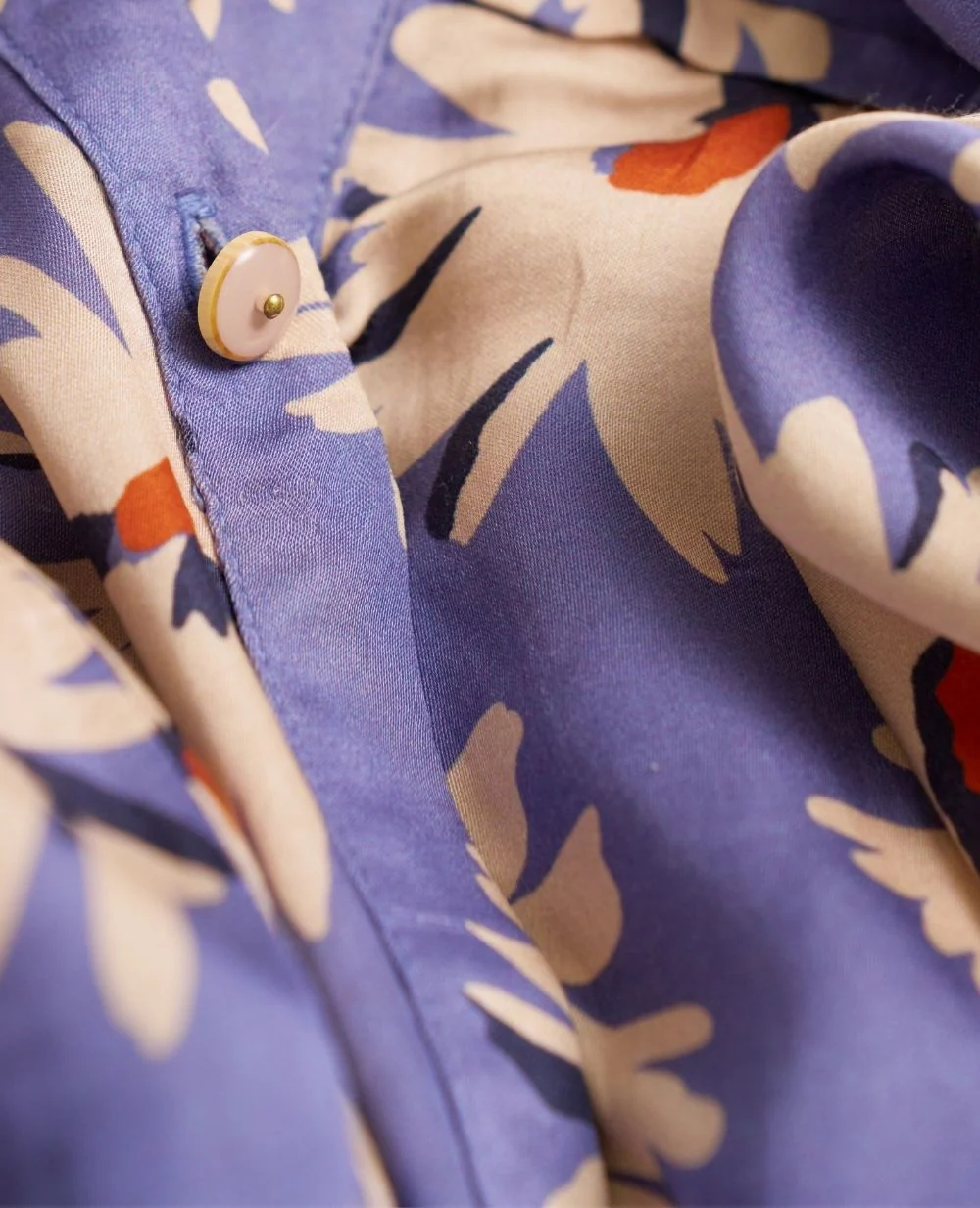 Blouse de grossesse et allaitement Madeleine - Bleuet - Image 7