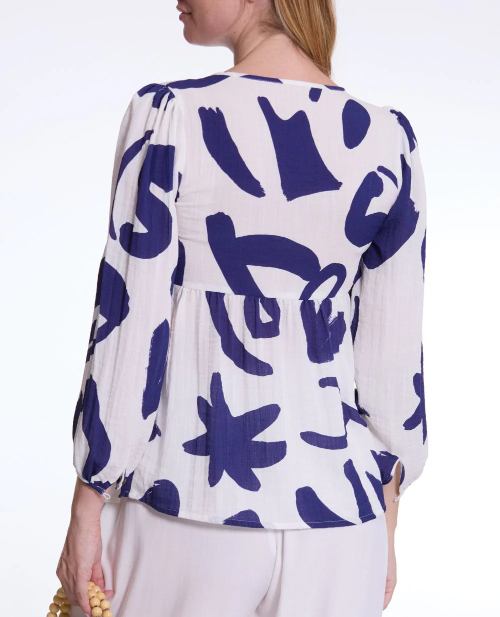 Blouse manches ballon Corfou - Multico - Image 3
