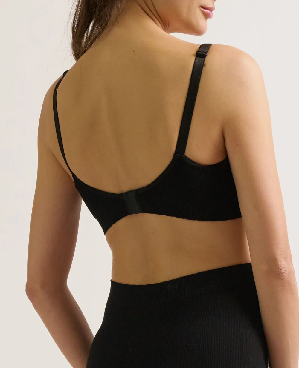 Brassière de grossesse et d’allaitement Zoé - Noir - Image 4