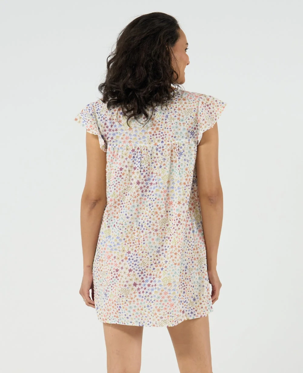 Chemise de nuit de grossesse et d’allaitement Caroline - Multicolore - Image 5