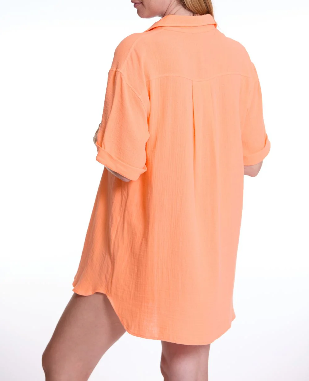 Chemise de nuit de maternité Ice cream - Abricot - Image 6