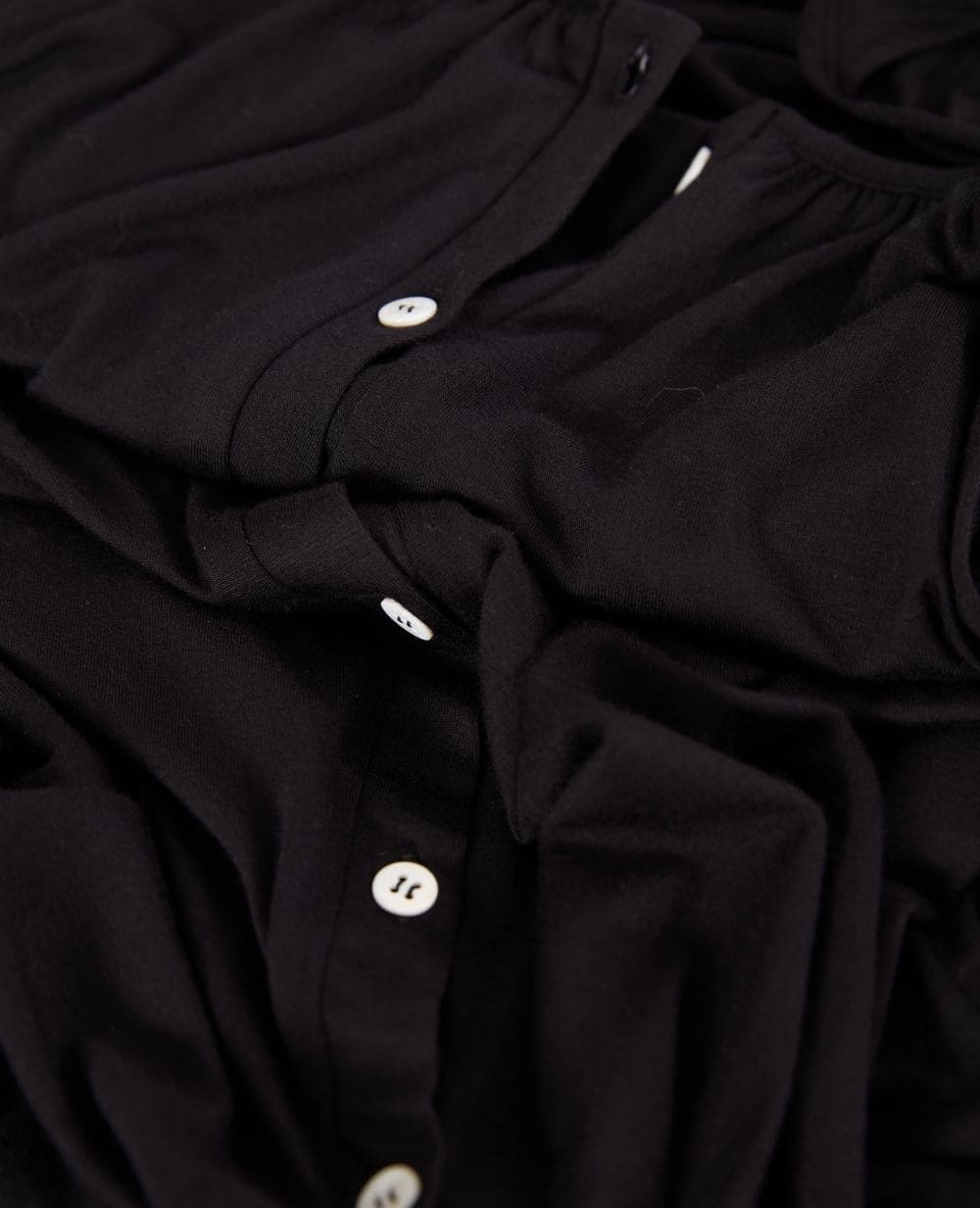Chemise de nuit de maternité et d’allaitement Louna - Noir - Image 5