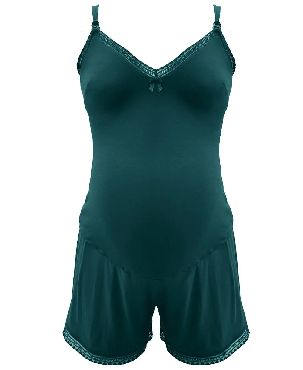 Combishort de grossesse Milk - Vert