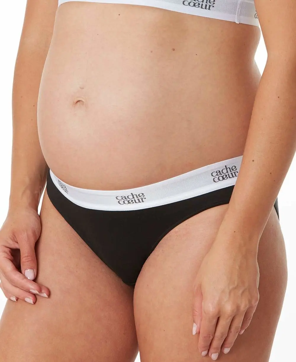 Culotte de grossesse Life - Noir - Image 2