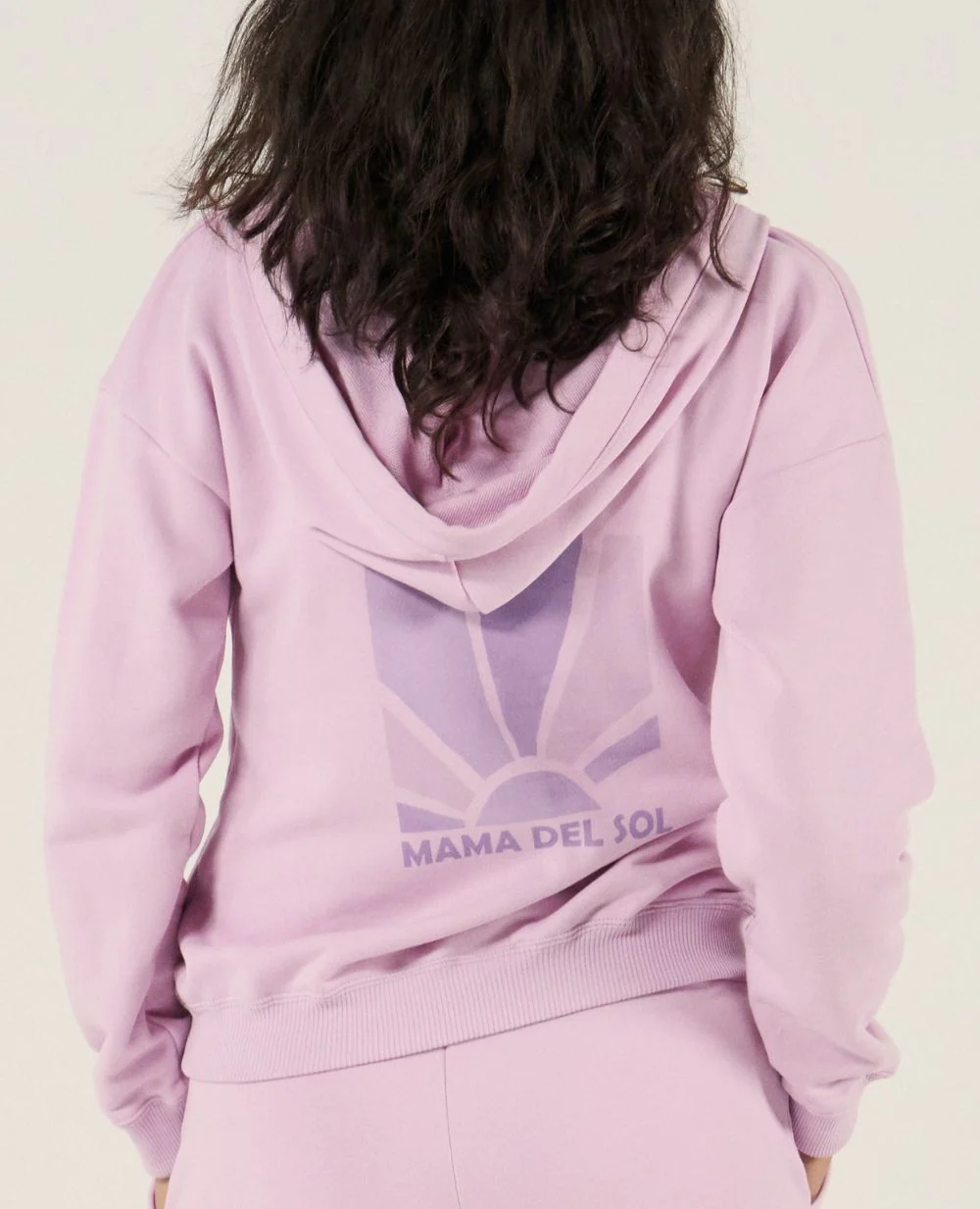 Hoodie de grossesse et d'allaitement Coconut - Lila - Image 3