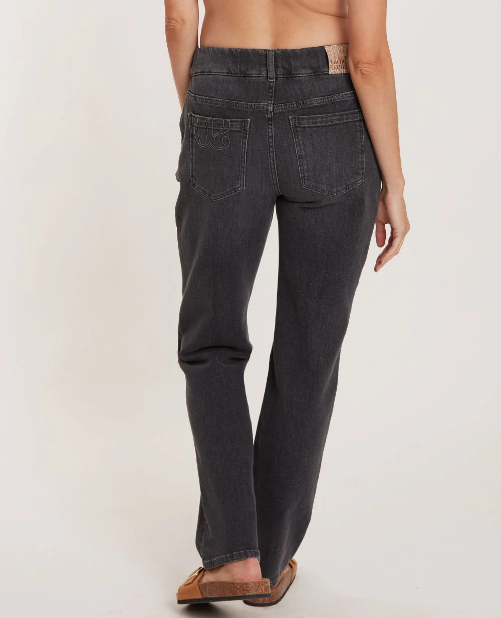 Jean de grossesse mom fit Carrie - Gris used - Image 3