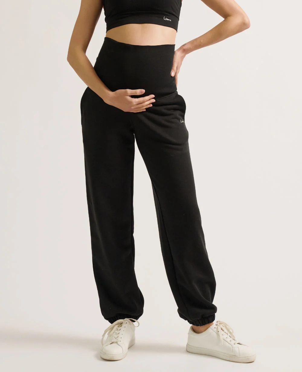 Jogger de sport et de grossesse Woma - Noir - Image 3