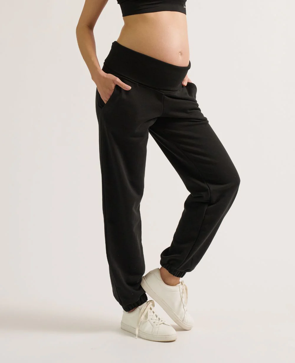 Jogger de sport et de grossesse Woma - Noir - Image 4