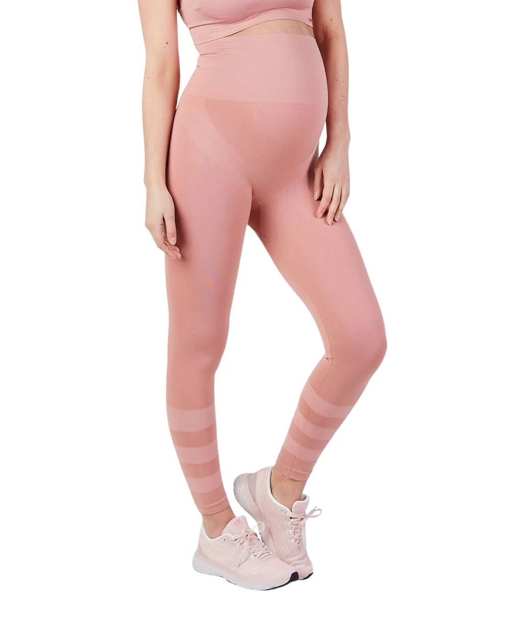 Legging de sport et de grossesse Woma - Rose - Image 3