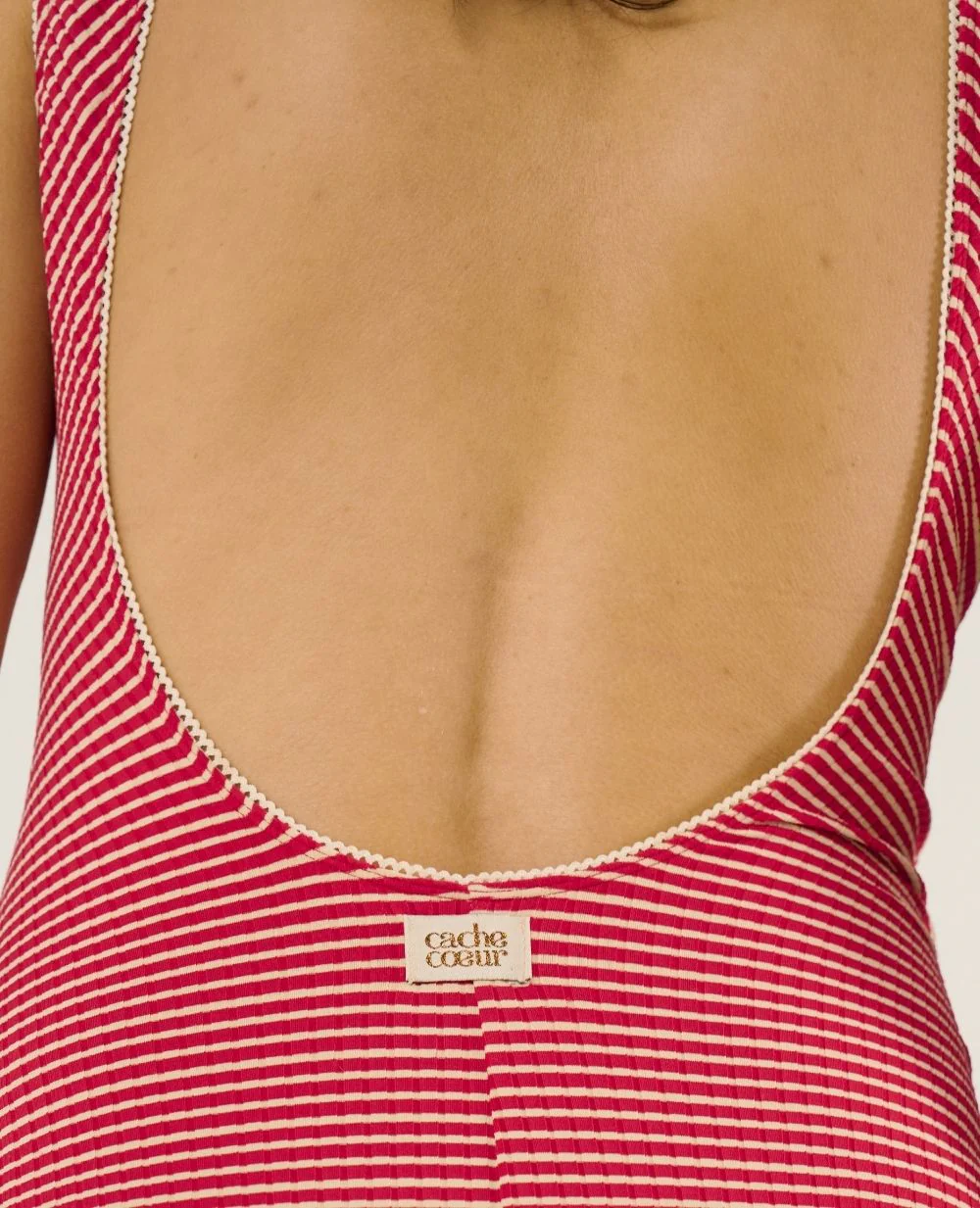 Maillot de bain de grossesse Dinard - Rouge - Image 6