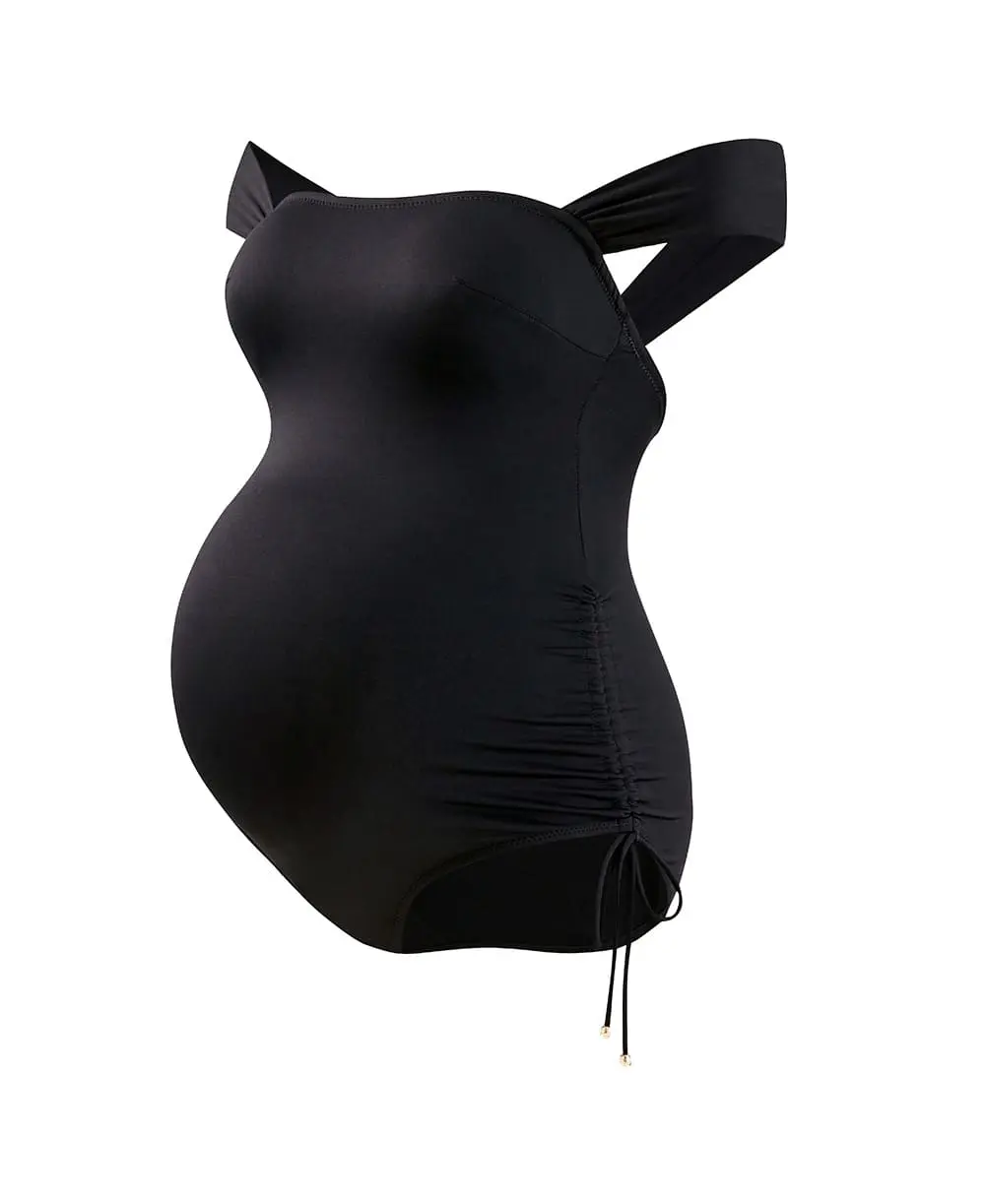 Maillot de bain de grossesse Toscane - Noir - Image 3