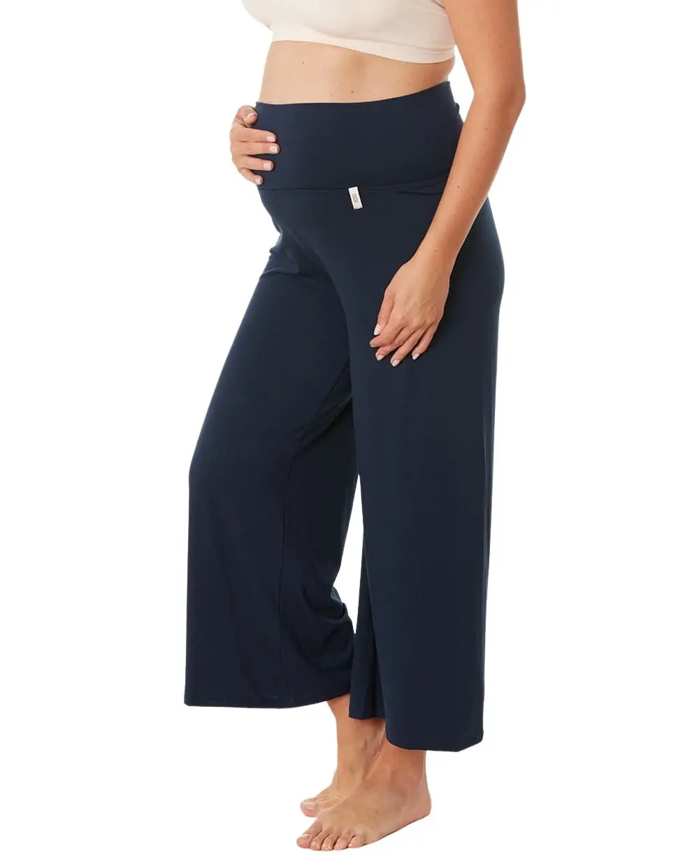 Pantalon 7/8ème de grossesse Origin - Indigo