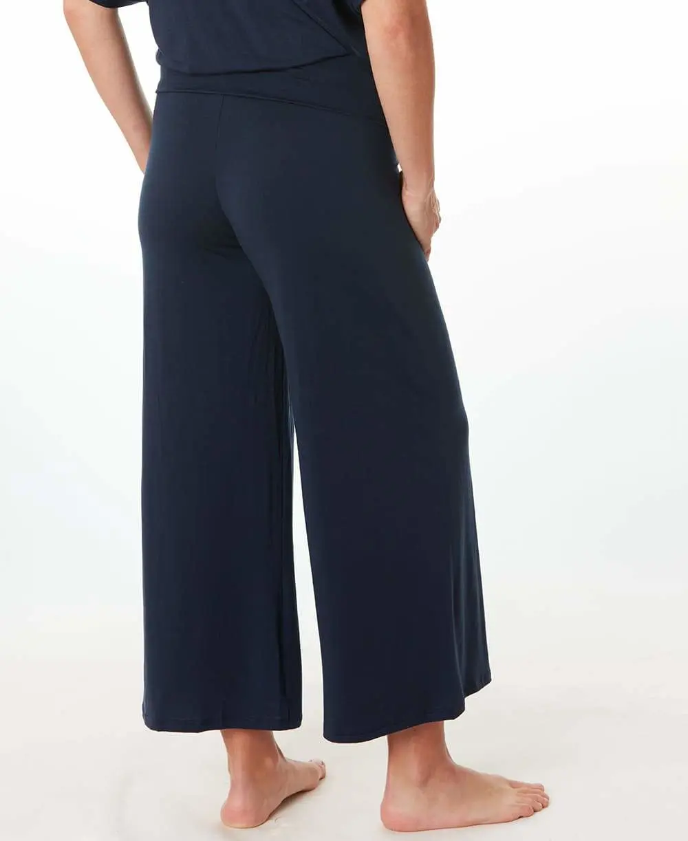 Pantalon 7/8ème de grossesse Origin - Indigo - Image 3