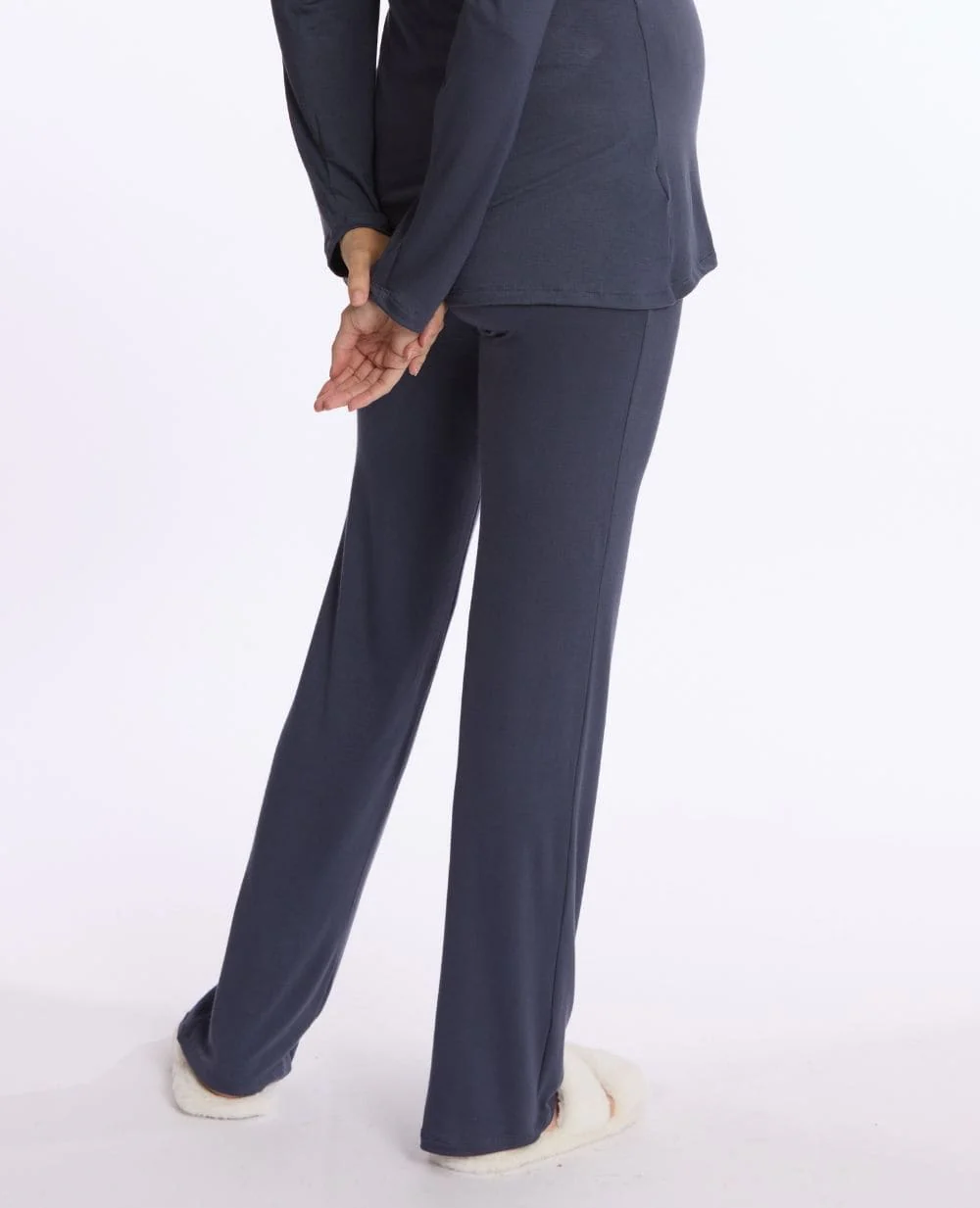 Pantalon de maternité Louna - Bleu nuit - Image 3