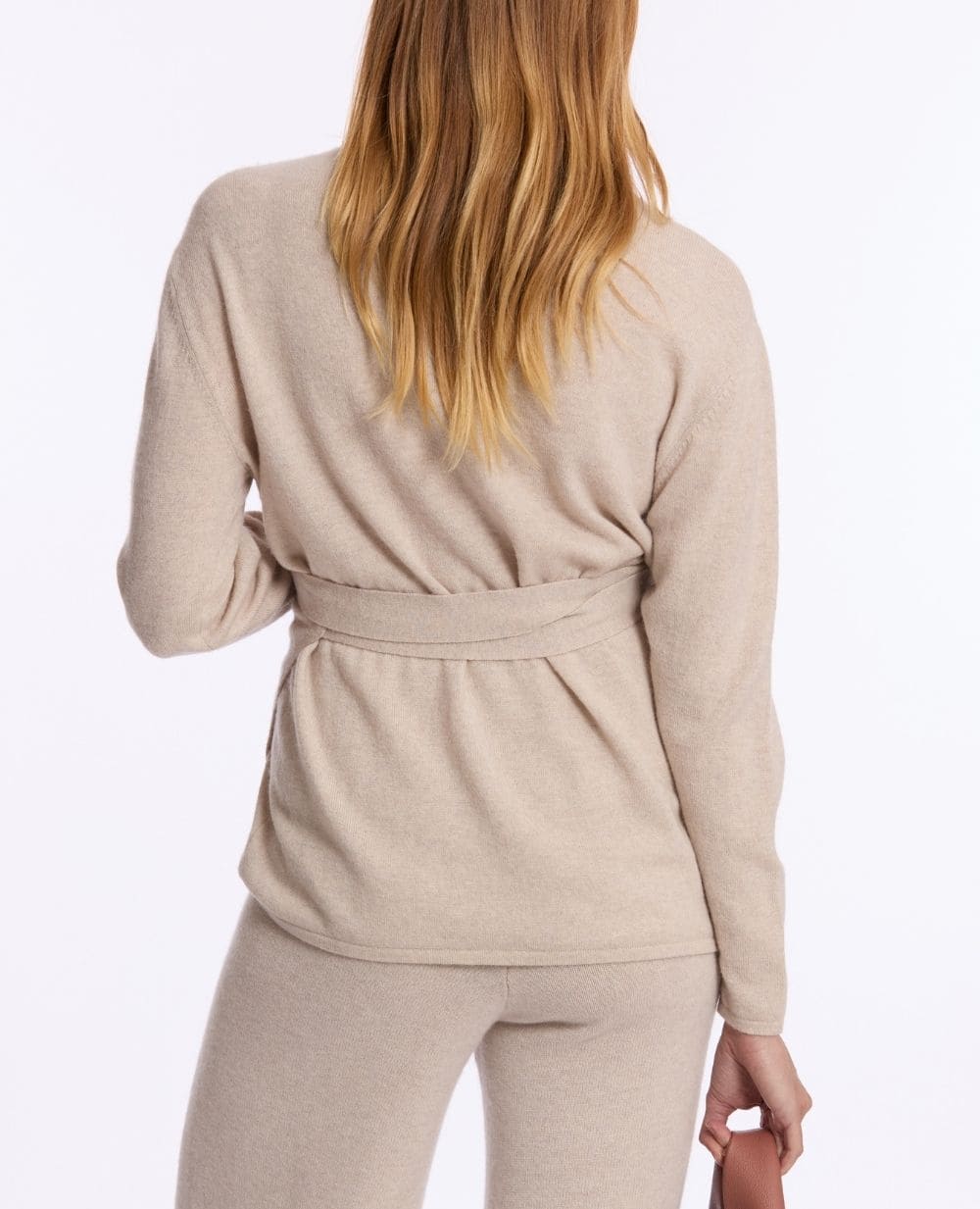 Pull cache cœur de maternité Beverly - Beige - Image 3