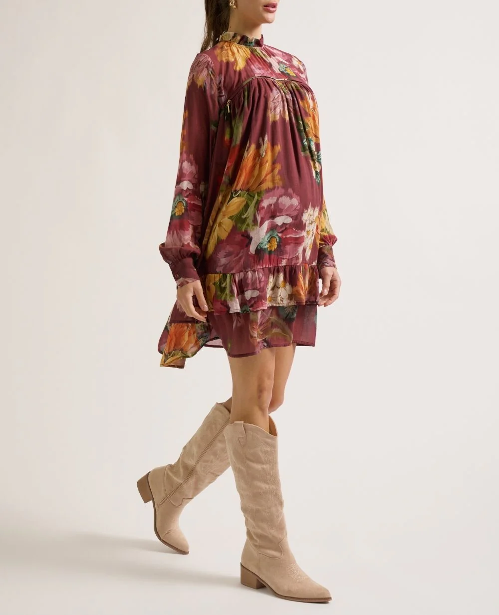 Robe de grossesse et allaitement Elisabeth - Multicolore - Image 3