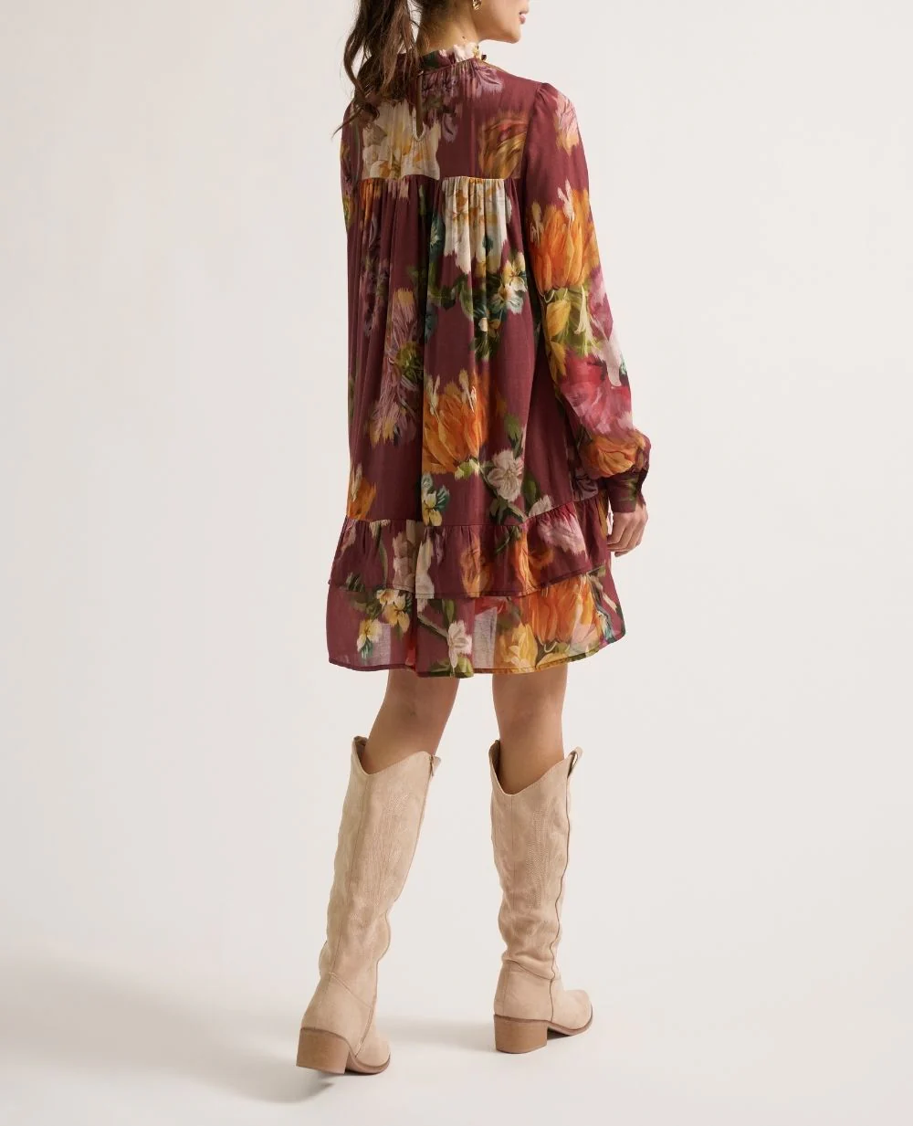 Robe de grossesse et allaitement Elisabeth - Multicolore - Image 4