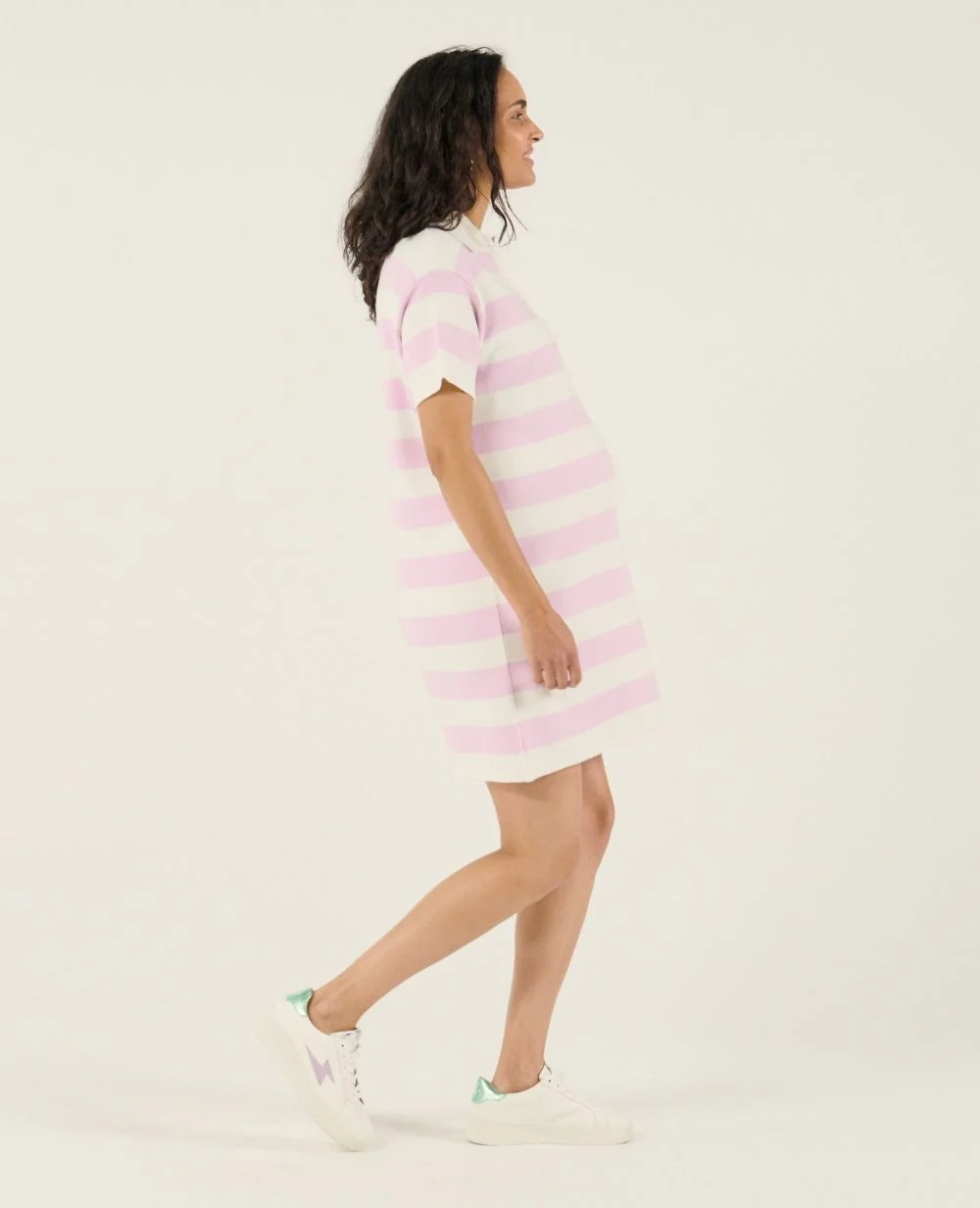 Robe d'allaitement Hamptons - Parme - Image 4
