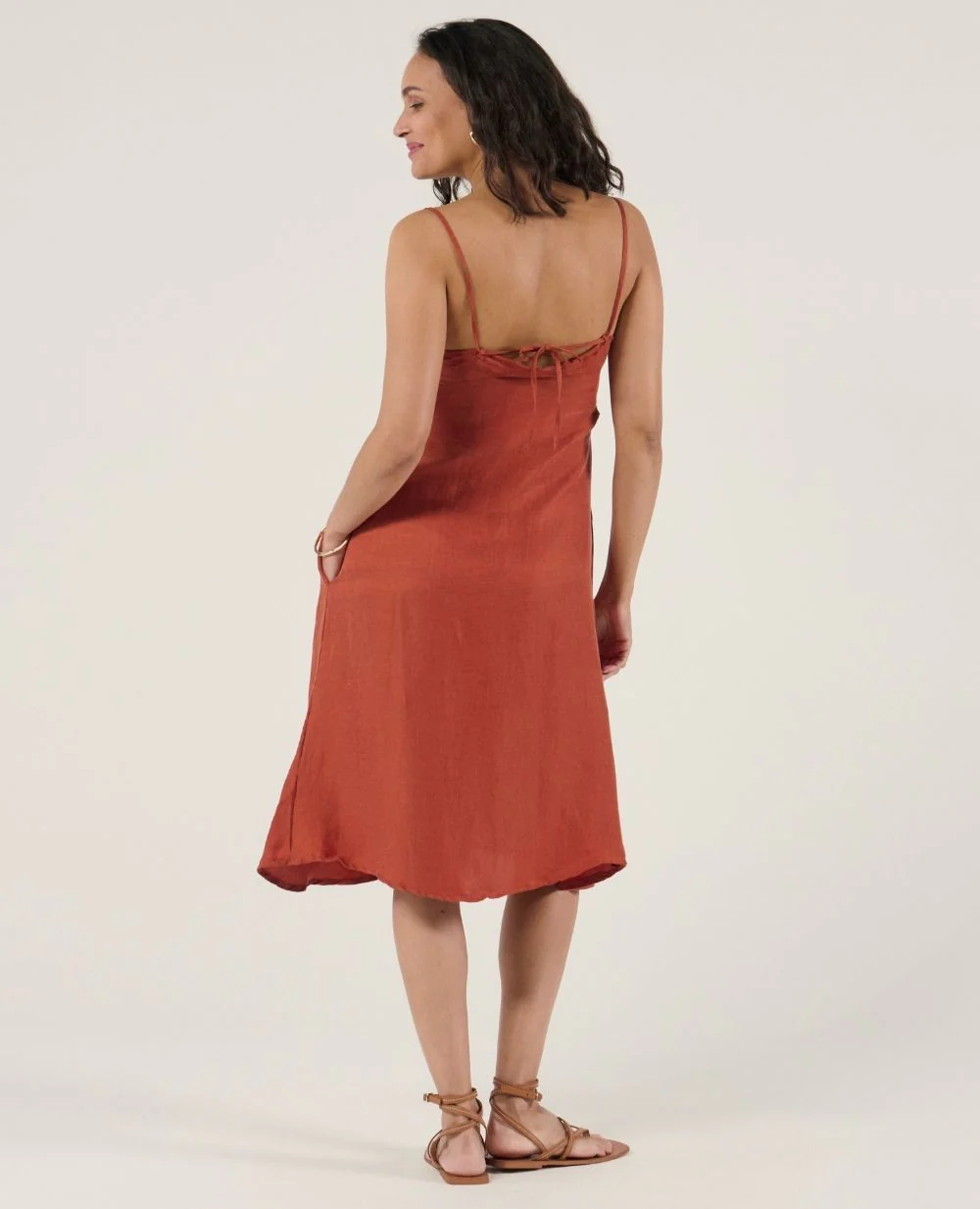 Robe d'allaitement Nolwenn - Cuivre - Image 5