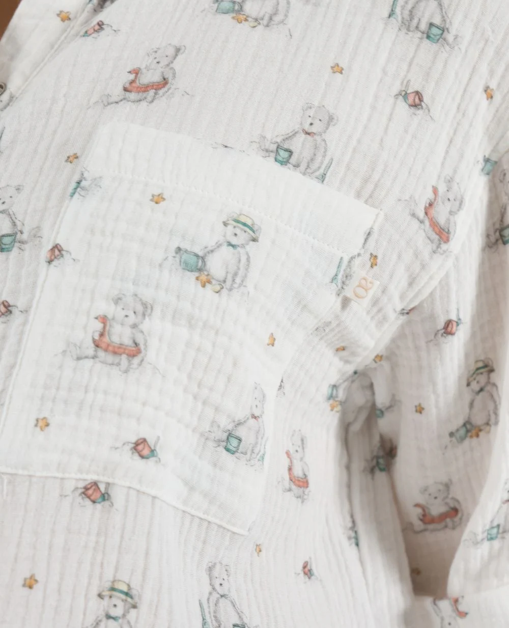 Robe de nuit maternité et allaitement Elinor - Multicolore - Image 6