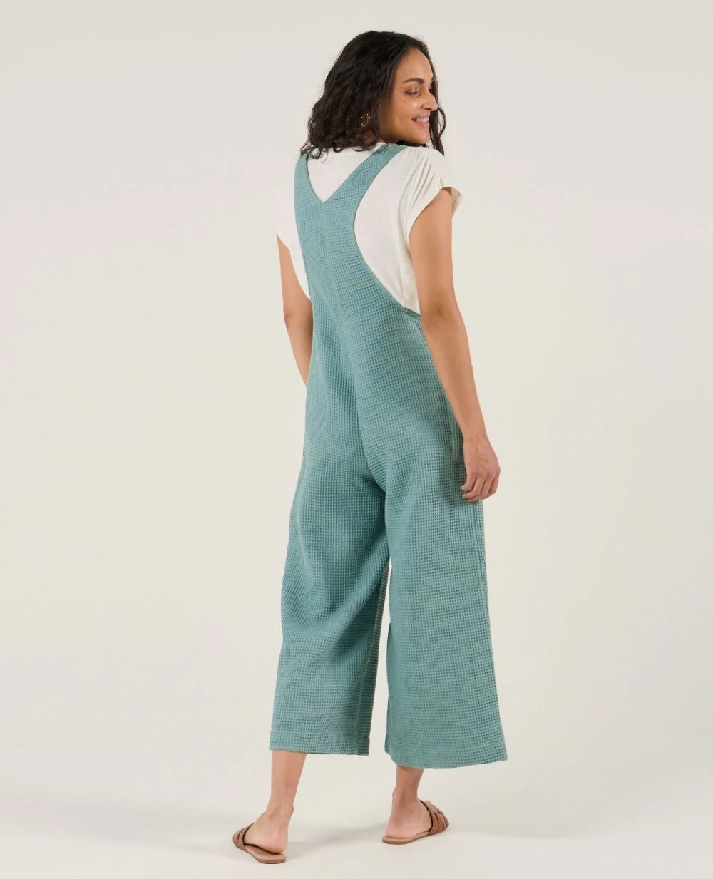Salopette de maternité et d'allaitement Maya - Vert - Image 6