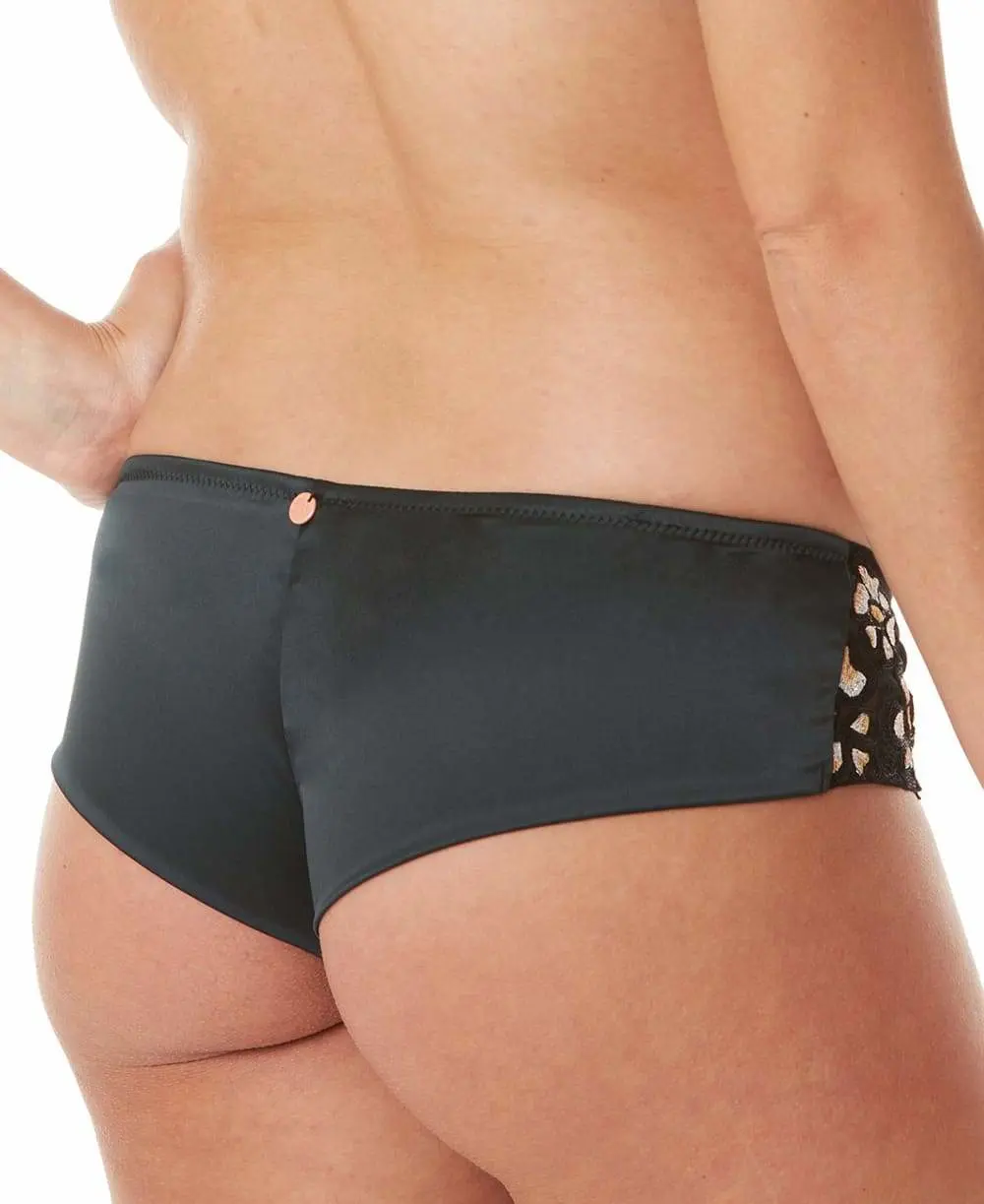 Shorty de grossesse Cléo - Noir - Image 4