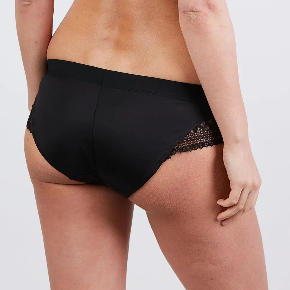 Shorty de grossesse Serena - Noir - Image 4