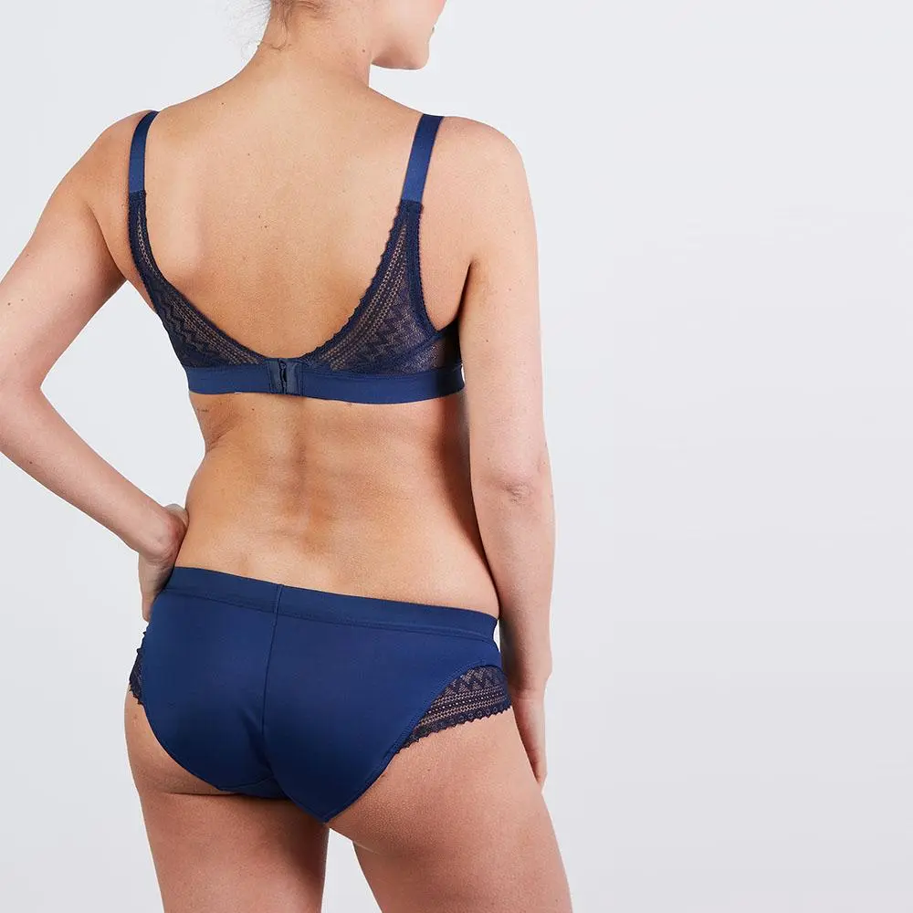 Soutien-gorge de grossesse et d'allaitement Serena - Marine - Image 4