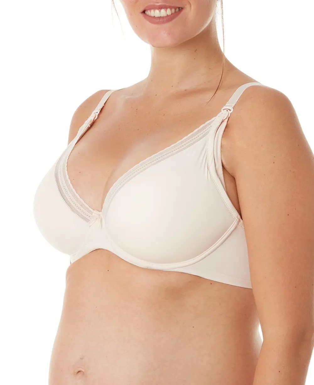 Soutien-gorge de grossesse et d'allaitement Milk - Blush - Image 5