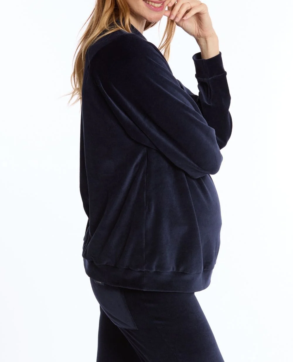 Sweat de grossesse et d’allaitement Enzo - Marine - Image 4