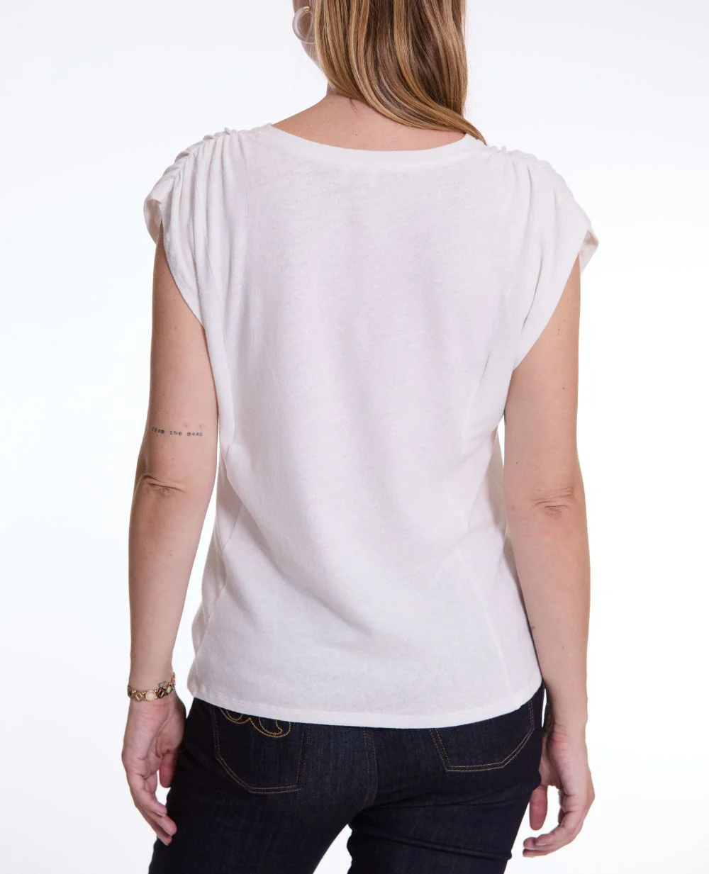 T-shirt de grossesse et d’allaitement Lucile  - Naturel - Image 3