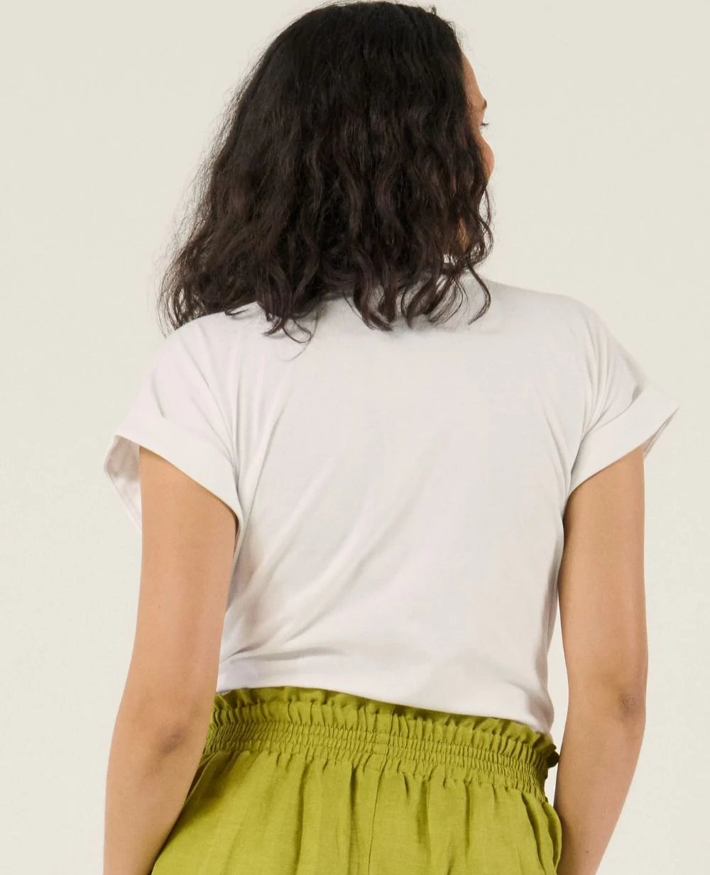 T-Shirt d'allaitement Mama Del Sol - Blanc - Image 4