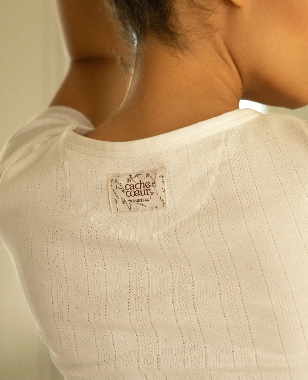 T-Shirt de maternité et d'allaitement Trousseau - Naturel - Image 7