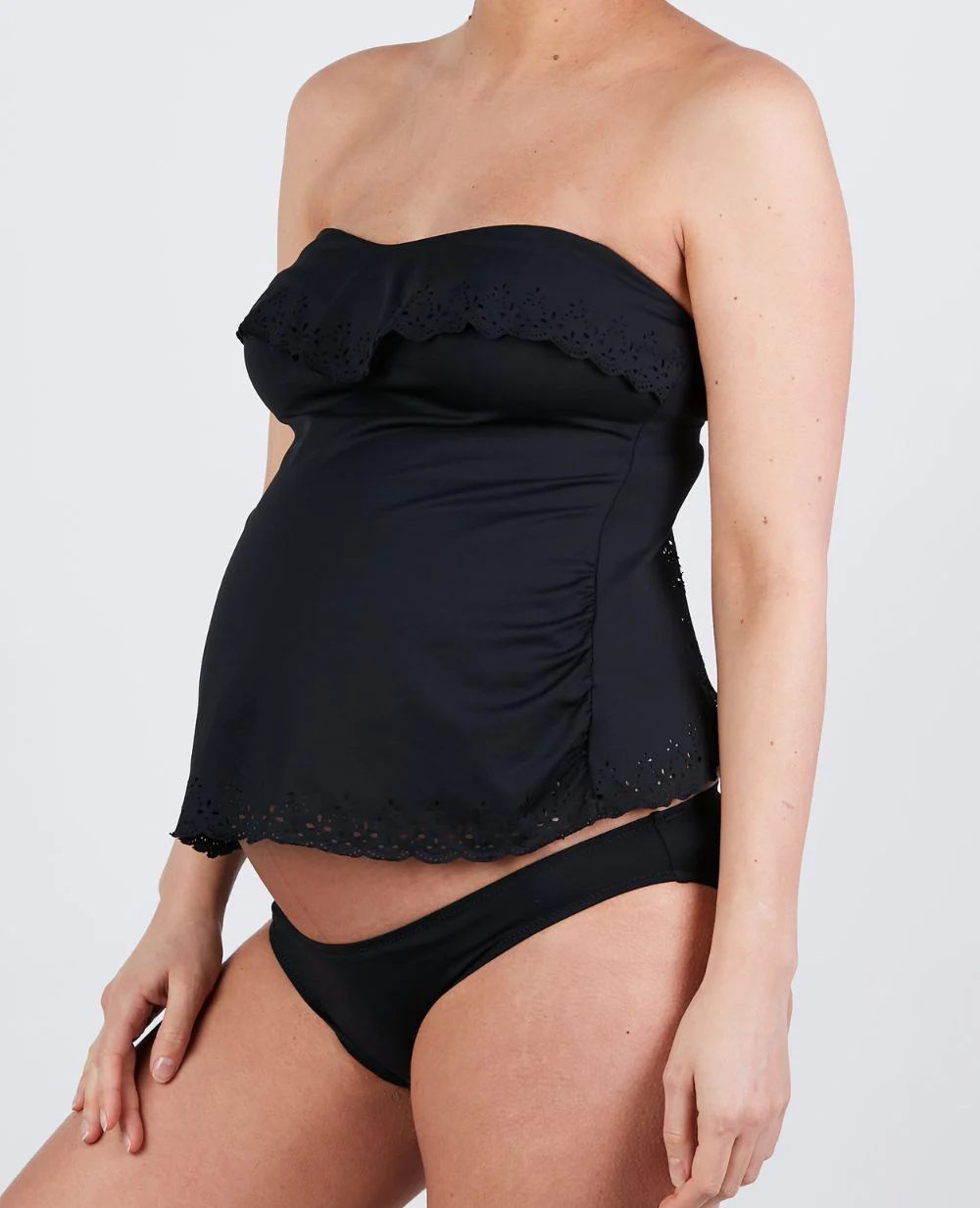 Tankini de grossesse Bloom - Noir - Image 3
