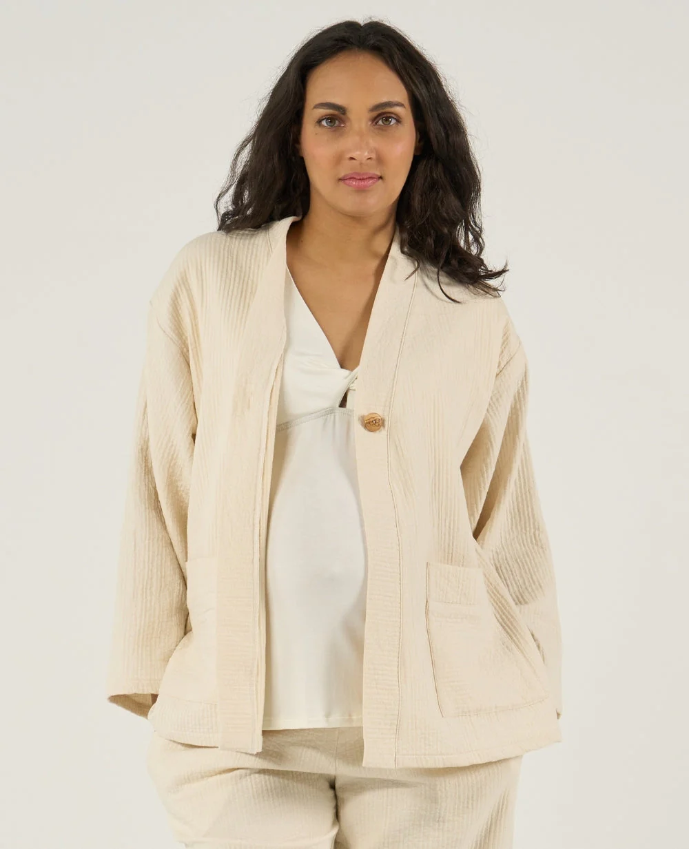Veste de maternité Celia - Naturel - Image 3