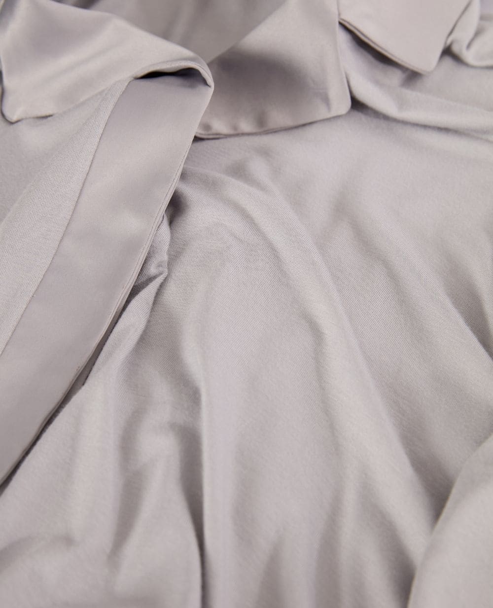 Veste de pyjama de grossesse et d’allaitement Satine - Gris - Image 6