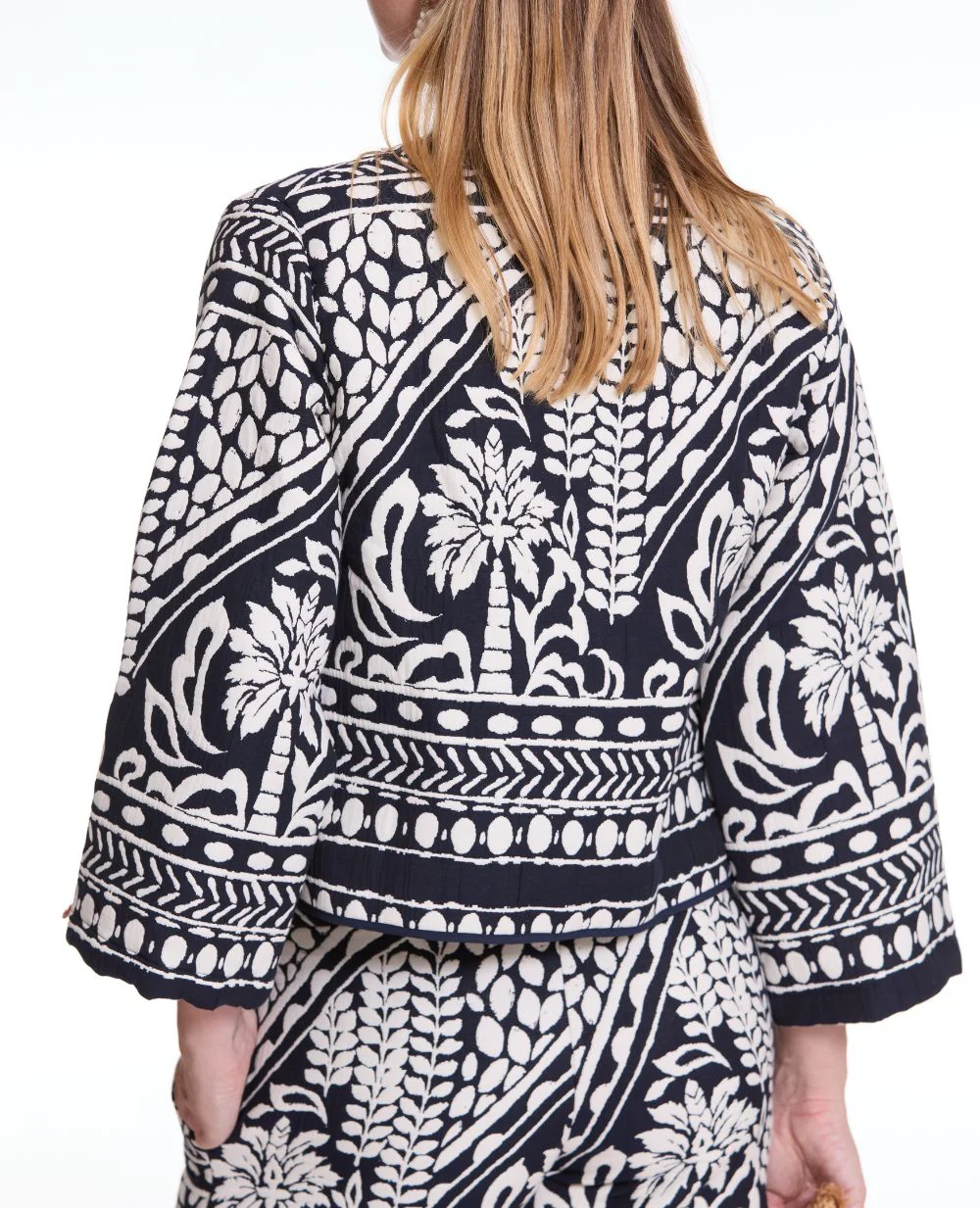 Veste jacquard matelassée Java - Multico - Image 6